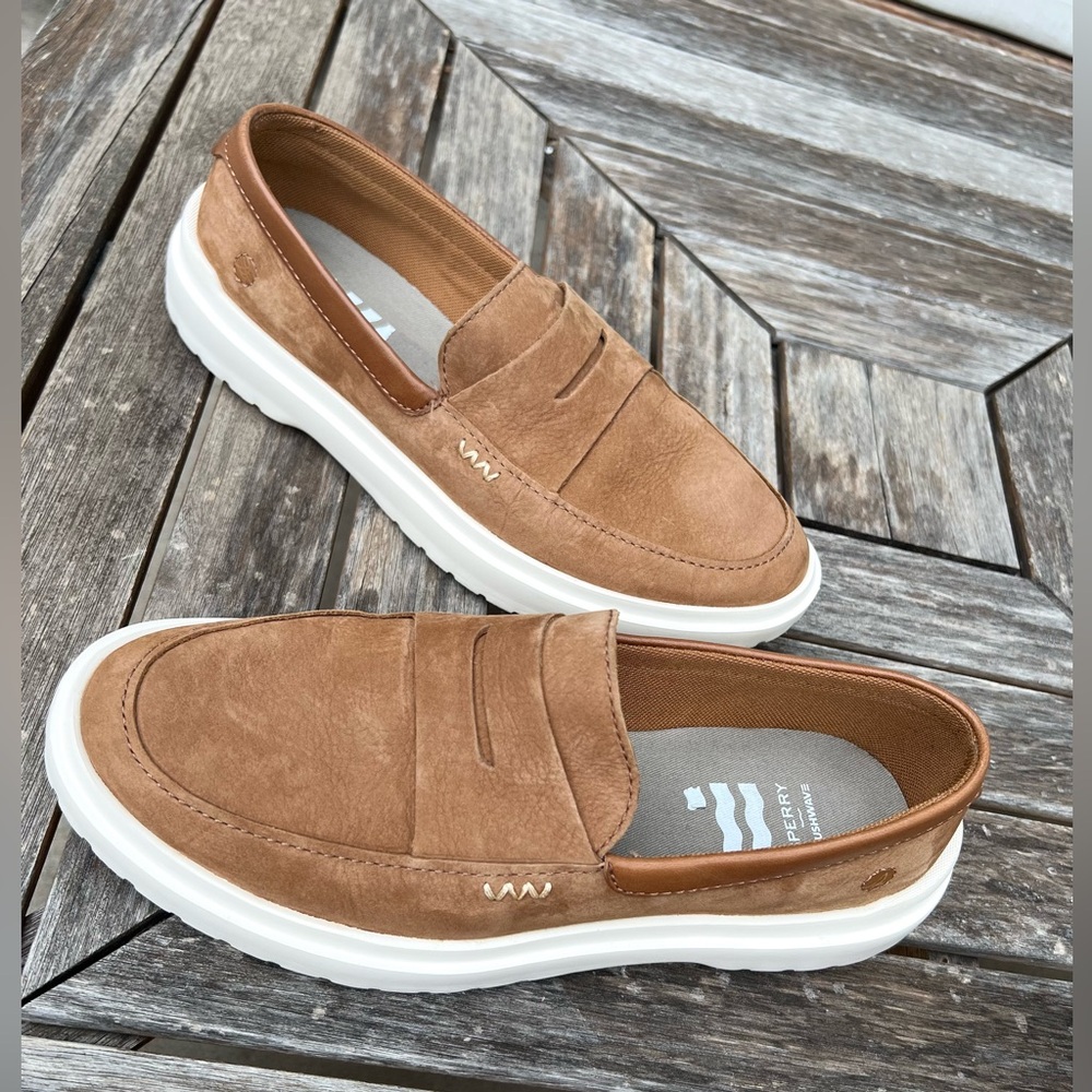 Sperry Cabo II Penny Loafer Brown - Size 7 - Picture 11 of 15